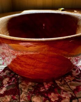 Figured Maple Yarn Bowl