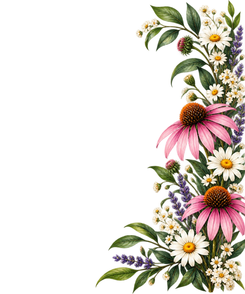 flower border