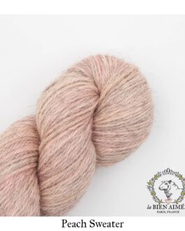 LBA Corrie Worsted Peach Sweater